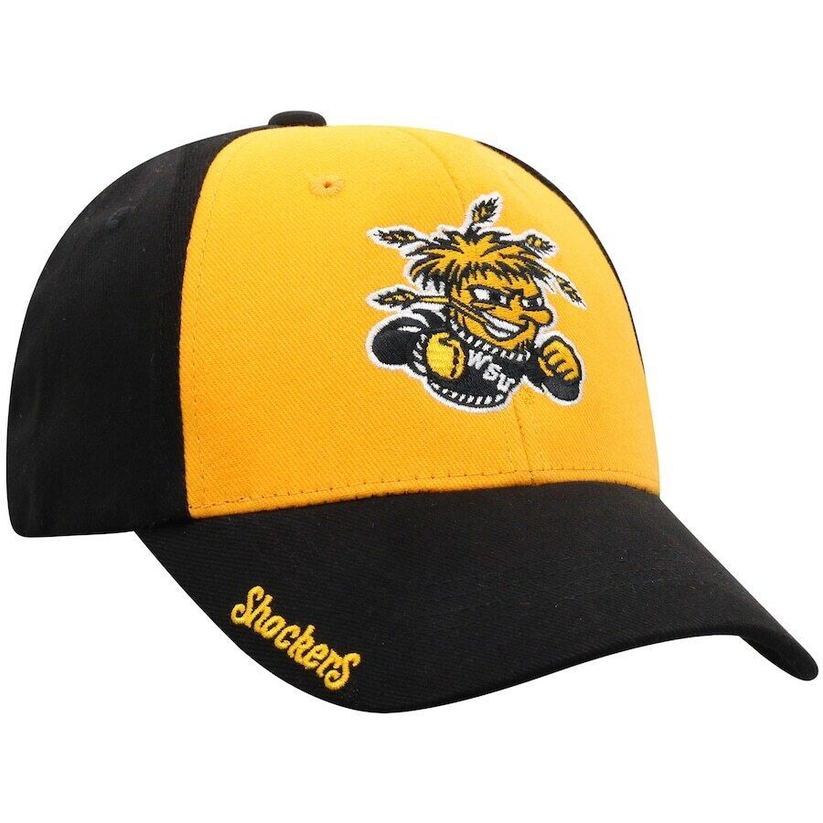 WSU Wichita State Shockers WuShock NCAA Cap Hat Two-Tone Adjustable