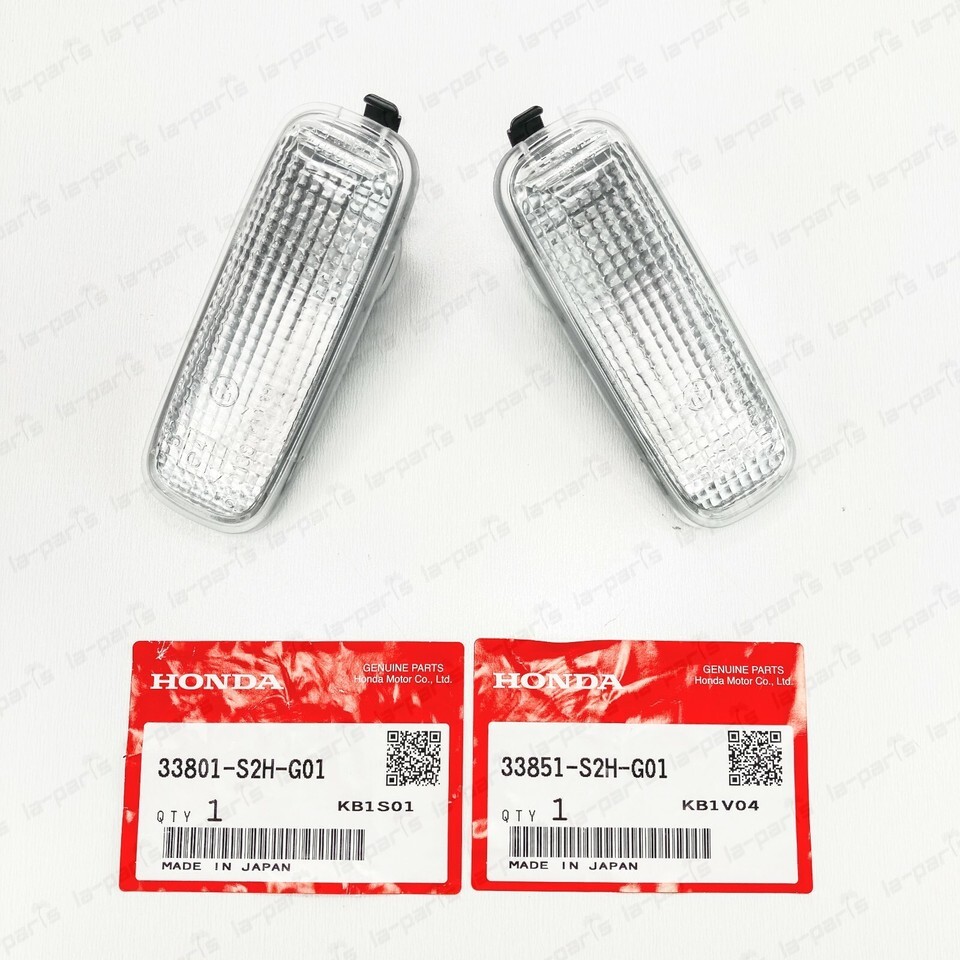 JDM GENUINE HONDA CIVIC EK9 TYPE-R SIDE MARKER CLEAR SET OF 2 LEFT + RIGHT - $60.46 JDM GENUINE HONDA CIVIC EK9 TYPE-R SIDE MARKER CLEAR SET OF 2 LEFT + RIGHT - $60.46