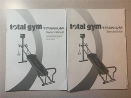 Total Gym Ultima Manual with Exercise Guide - £7.25 GBP
