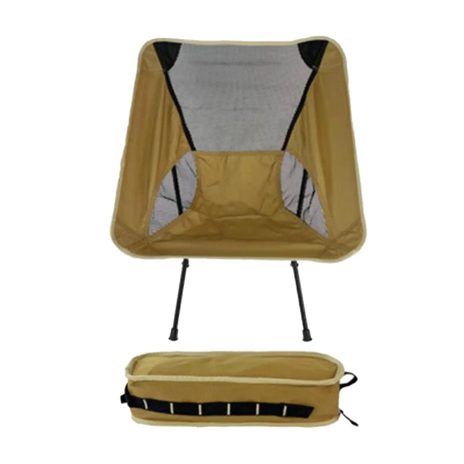 Ultralight Folding Camping Chair High Back Portable Heavy Duty Compact Backrest - £33.39 GBP+