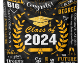 Graduation 2024, Graduation Gifts Throw Blanket 50&quot;X60&quot;, College Graduat... - $41.78