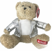  Galerie Hershey&#39;s Kisses Biker Teddy Bear Stuffed Animal Plush Toy  - $14.54