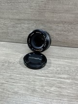 Minolta ROKKOR-X 50mm f 1.7 MD Camera Lens Made in Japan W/ Caps - $39.59
