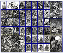 Don Paresi&#39;s FATAL BEAUTY Common Trading Card Set-Direct from Artist/Publisher - £10.67 GBP