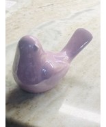 Pink Ceramic Bird Figure Tabletop 3.5 Inches - €16,10 EUR
