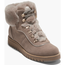 Cole Haan ZeroGrand Explore Upstate Waterproof Shearling Hiking Boot Size 10 NWT - £104.21 GBP