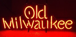 Old Milwaukee Beer Bar Neon Light Sign 16&#39;&#39; x 12&#39;&#39; - £394.63 GBP