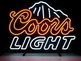 Coors Light Mountain Beer Bar Neon Light Sign 16'' x 15" - $499.00