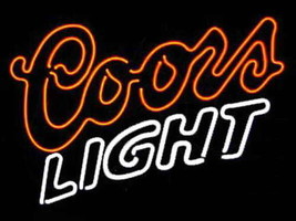 Coors Light Beer Bar Neon Light Sign 16&#39;&#39; x 13&#39;&#39; - £397.64 GBP