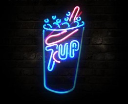 Seven Up 7Up Beer Bar Neon Light Sign 16&#39;&#39; x 10&#39;&#39; - £392.40 GBP