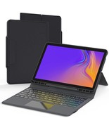 For Samsung Galaxy Tab S7 FE S8 Plus 12.4&quot; Keyboard Case Backlit Trackpa... - £101.45 GBP