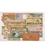 Asia Notes. India, Japón, Filipinas &amp; Thailand. 19 Nota Lote - £95.44 GBP