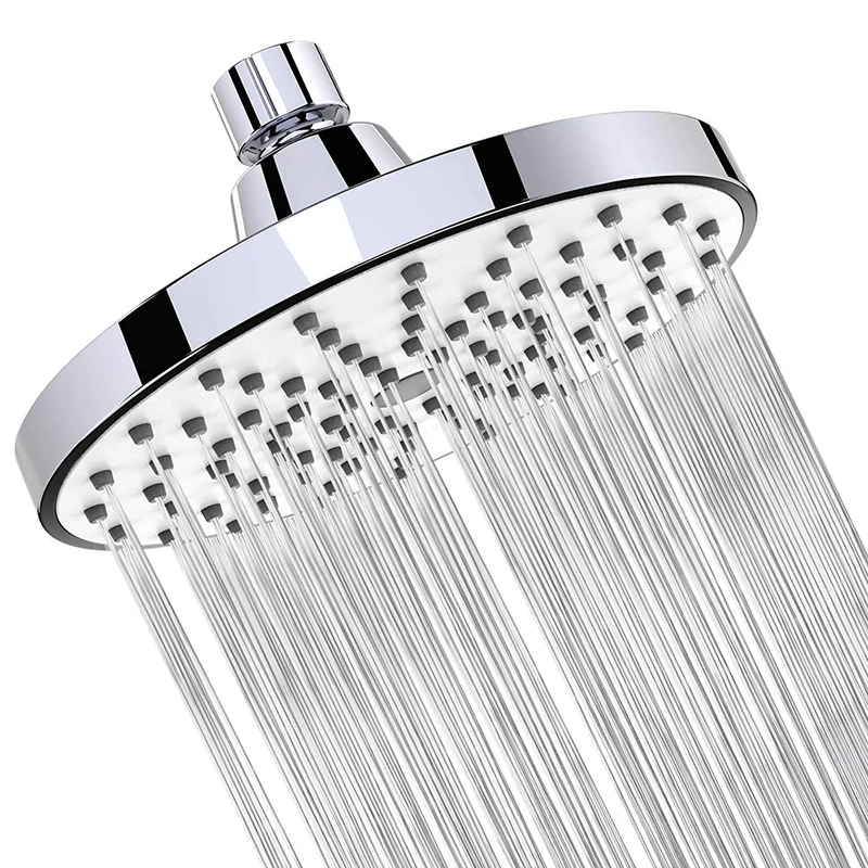 House Home Shower Head 6 Inch Anti-Leak Anti-Clog Fixed Rain Showerhead ... - £33.97 GBP