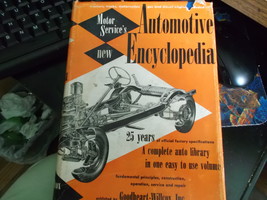 Motor Service&#39;s Automotive Encyclopedia 1954 25 year volume - $70.00