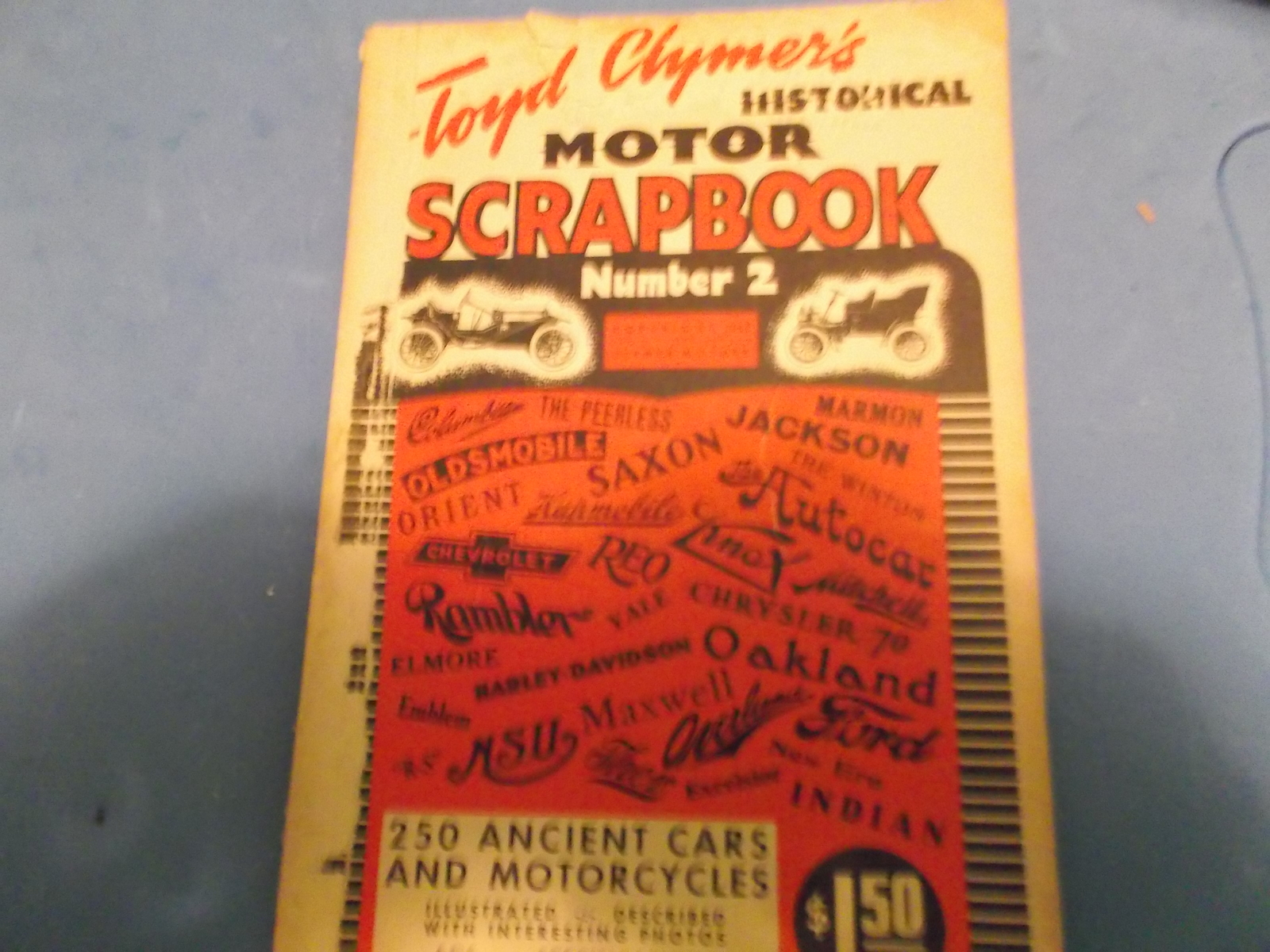 Clymer&#39;s 1944 Historical Motor Scrapbook Number 2 - $15.00