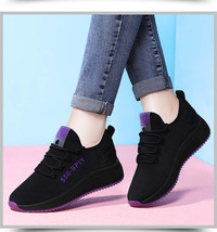 Black Sneakers shoes for women A550-purple 39 - £15.17 GBP