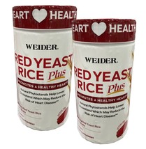 2 Packs Weider Red Yeast Rice Plus 1200mg Dietary Supplement Tablet - 480 Count - £38.29 GBP