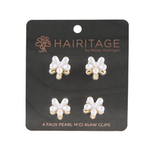Large Pearl Mini Claw Hair Clips for Women &amp; Girls | for All Hair Types Banana C - £14.90 GBP
