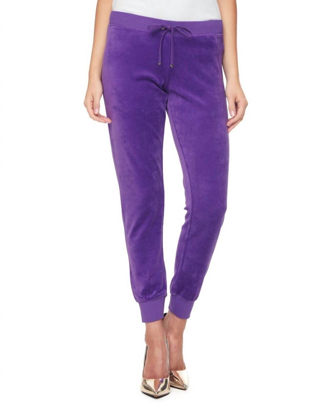 Juicy Couture modern track pants in Bright Violet Purple - size XS