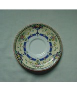 Vintage Royal Worcester Orlando Pattern Plate Saucer Blue Yellow Flowers... - £2.36 GBP