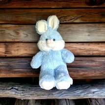 vtg Kellytoy Bunny Rabbit Plush Baby Blue Pastel Boy 15” Stuffed Animal ... - £8.92 GBP