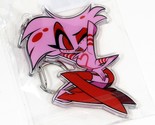 Hazbin Hotel Cute Pin-Up Angel Dust Limited Edition Acrylic Keychain - £117.98 GBP