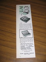 1960 Print Ad Plano Fishing Tackle Boxes #7200, #5800 Plano,Illinois - $9.04