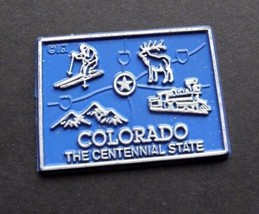 Colorado Centennial Skiing Us State Flexible Magnet 2 Inches - £4.23 GBP