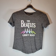 The Beatles Womens Shirt Medium Abbey Road Graphic Band Tee Short Sleeve Band - £9.75 GBP