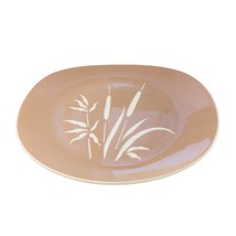 Harkerware EVERGLADES Oval Platter Cat Tails Vtg Retro 11.25 x 9.75 inch Pottery - £31.49 GBP