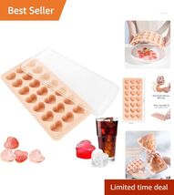 Multifunctional Pink Heart Ice Mold - Creates Ice, Jellies, &amp; More - BPA... - $22.72