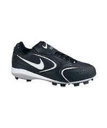 WOMENS NIKE AIR ZOOM SLIDER MCS SOFTBALL ATHLETIC CLEATS SHOES BLACK NEW... - $72.67 CAD