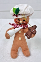 Annalee Original 2007 Christmas Ornament Baker Frosting Gingerbread Cookie - $8.42