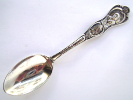  Vintage Birks The Army General John French Souvenir Silver Spoon  - £14.94 GBP