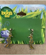 Foster Grant A Bugs Life Flick Dangle Earrings on Card Costume Jewelery - £6.87 GBP
