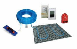 ARDEX FLEXBONE 120V Radiant Floor Heating Kit - Cable, Membrane, Prog Th... - $394.96+