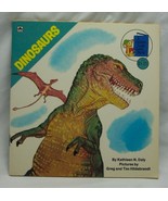VINTAGE 1977 Golden Look Look Book DINOSAURS Small Paperback Children&#39;s ... - $14.85