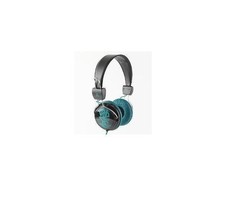 Mens Guys Womens Wesc Conga Overlay Audio Headphones Black Teal New $55 - £23.50 GBP