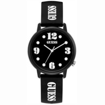 Guess Men&#39;s Classic Black Dial Watch - V1042M3 - £63.02 GBP