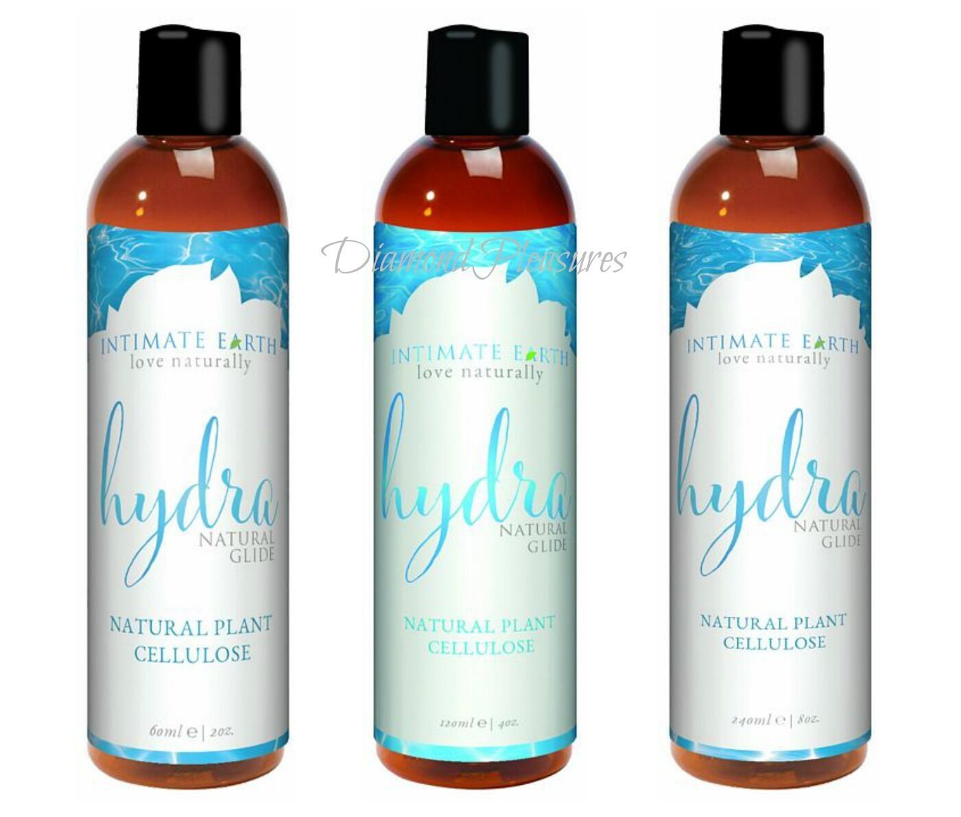 HYDRA INTIMATE EARTH PERSONAL NATURAL GLIDE LUBRICANT GLYCERIN FREE LUBE - $14.84+