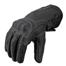 RIDERACT® Mens Touring Leather Motorbike Gloves Winner Riding Gloves Ful... - £45.90 GBP