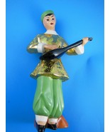 Vintage 1949 Chinese Figure Man Playing Mandolin By Dorothea Porcelain 9... - $14.11 CAD
