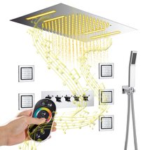 Cascada Luxury 15x23 Music LED shower system with built-in Bluetooth S... - £1,705.51 GBP+