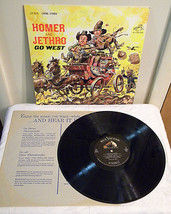 Homer and Jethro Go West 33 RPM LSP2674 vintage album G  - £7.97 GBP