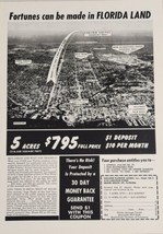 1962 Print Ad Golden Florida Acres Homesites near Miami,Florida - £15.67 GBP