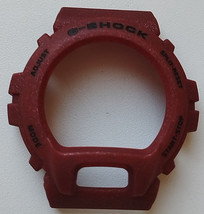 Casio Genuine Factory Replacement G Shock Bezel DW-6900GM-4A red - $35.60