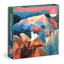 Galison Nature&#39;s Prism  1000 Piece Puzzle Featuring Prisms Superimposed Over Vi - $10.80