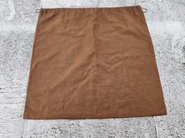 Gucci Dust Bag Brown Cotton Large Storage Bag Draw String Made in Italy ... - $45.00