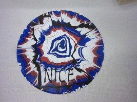 Free ship Spin painted Minnesota NICE vintage vinyl record Spin art hand... - £10.29 GBP