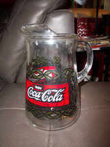 FREE SHIP vintage Coca Cola coke  pitcher collectible soda pop - £31.96 GBP